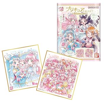 プリキュア色紙ART1〜5 コンプリートセット Yahoo!オークション - プリキュア 色紙art1 コンプリート セット